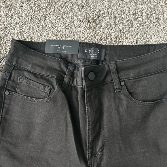 *DSTLD Women’s High Rise Split-Knee Skinny Jeans O-14 - Picture 4 of 8